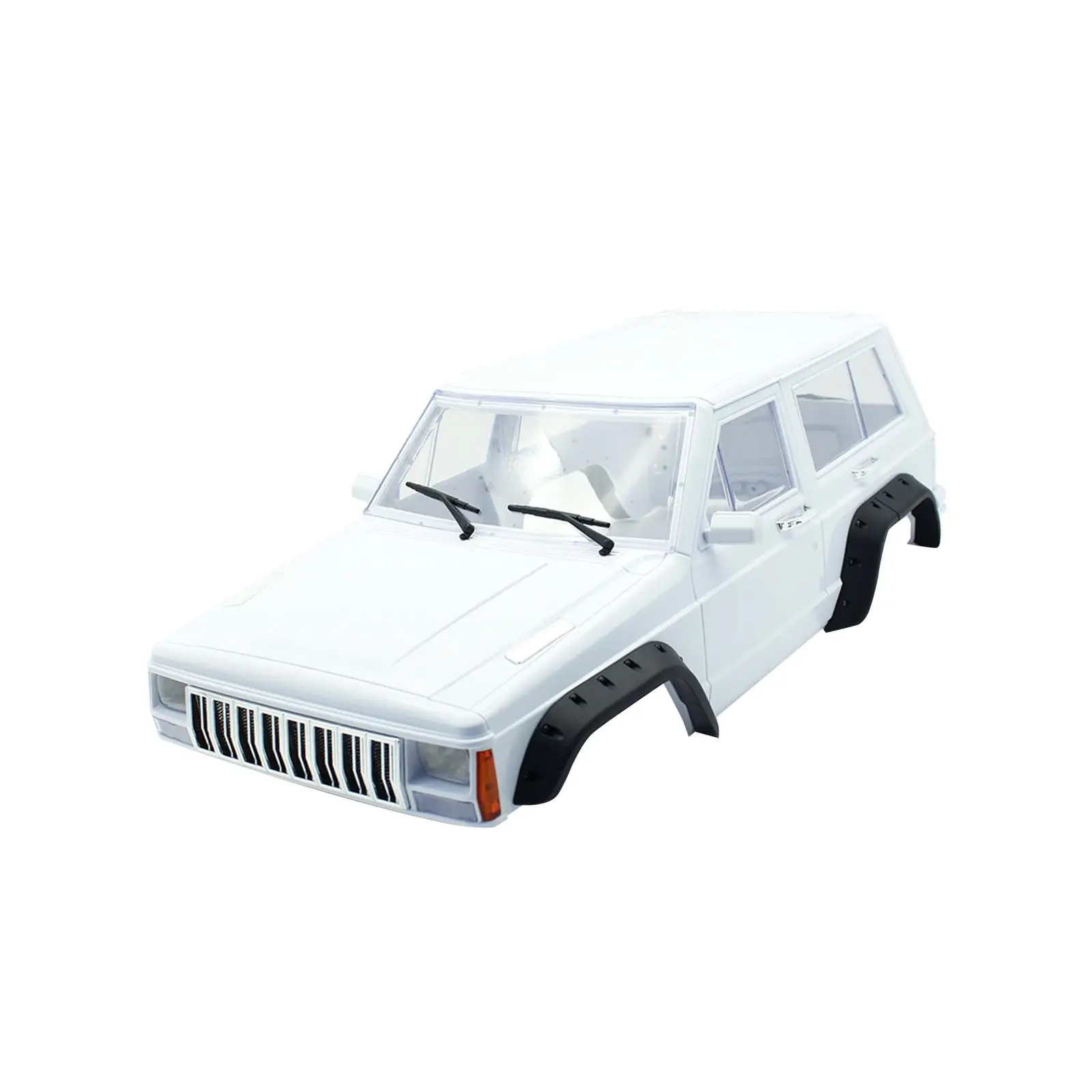 

Body Shell Frame Pre Hole Spare Parts Durable Easy to Install DIY Modified Hard Plastic Body Shell for 1:10 RC Crawler Car