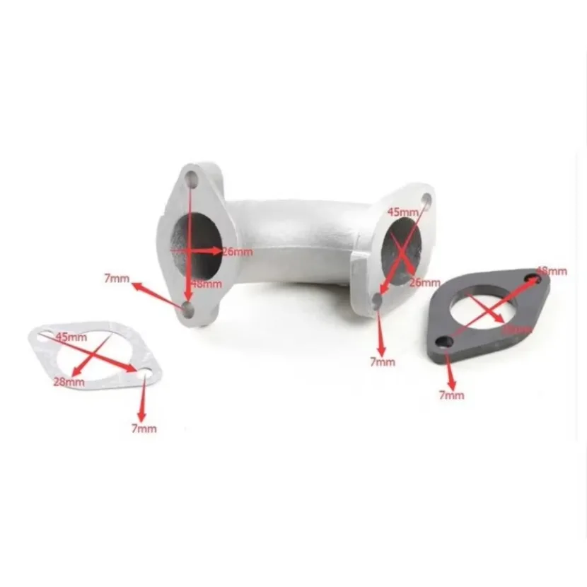 Коллектор карбюратора впускная труба соединительный карбюратор подходит для