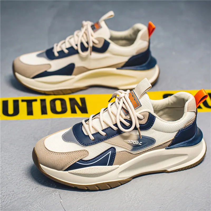 

Men Shoes Casual Summer Male Sneakers Outdoor Leather Loafers Platform Walking Comfortable Running Basketball Tennis Flat