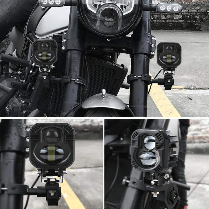 2.7-дюймовые светодиодные прожекторы Hi-Lo Spot Beam для работы с подсветкой для мотоциклов, автомобилей, тракторов и грузовиков.