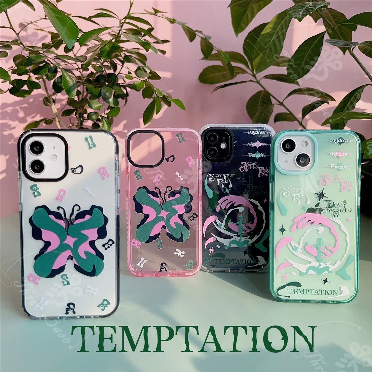 Чехол для телефона TEMPTATION Sugar Rush Ride iphone ser 16 PRO MAX 15 PLUS 7 SE2 8 Plus XR XS 12Pro 11 Pro 13 13mini 14 Promax