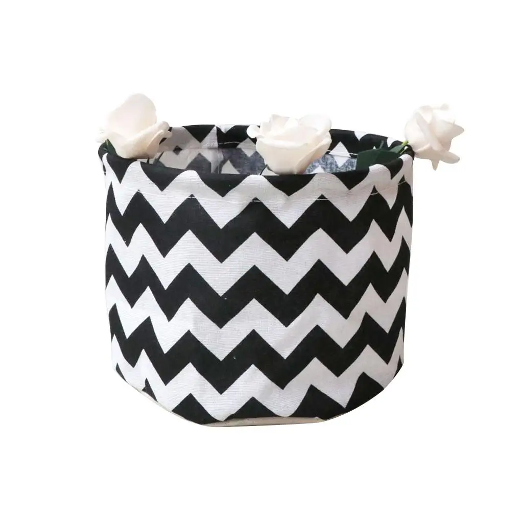 

2020 HOT Waterproof Dirty Clothes Cotton Linen Sundries Basket Folding Toys Organizer Household Office Storage Box
