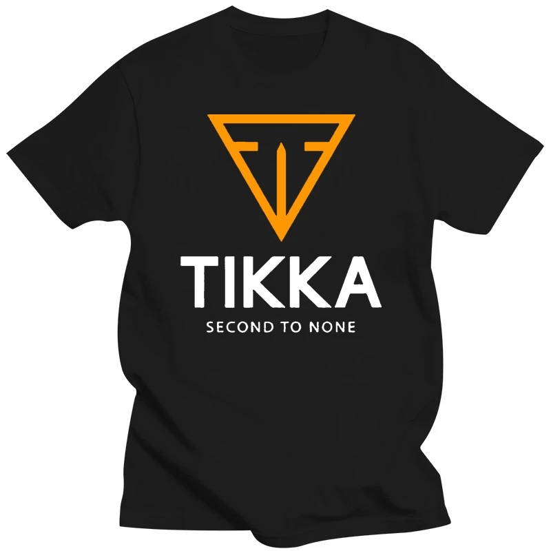 Новая футболка Tikka Sako Firearms Black &amp White Avl. Футболка с принтом на заказ забавная в