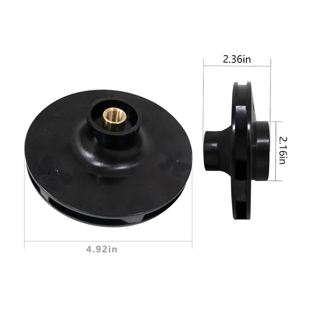 Фото Запасная крыльчатка 073130 для насосов Pentair WhisperFlo WF8, WFE8, WFK8, WFDS8, WF30, WFE30, WFDS30, пластиковая конструкция №2