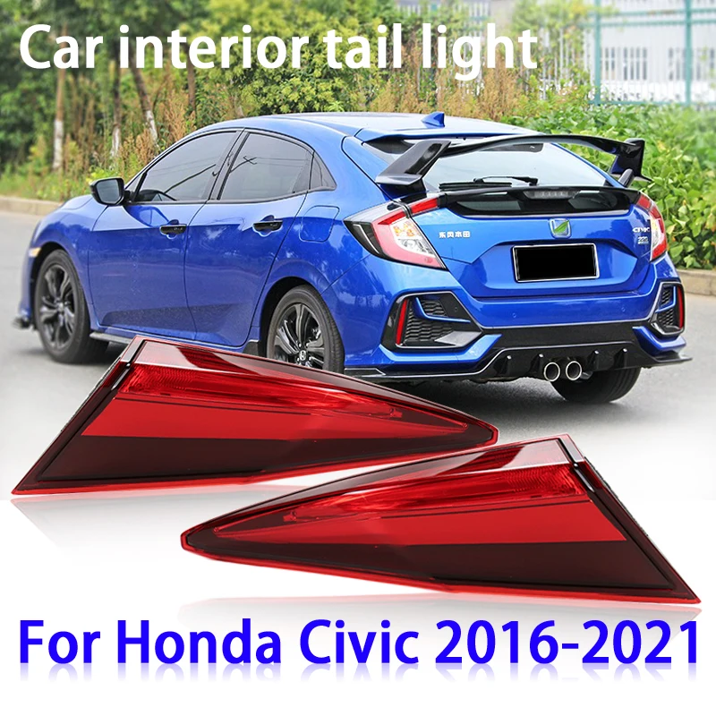 

Задний фонарь IMG для honda hatchback civic 2016-2020, задний внутренний стоп-сигнал, сигнал поворота, обратная парковка, идеальная установка