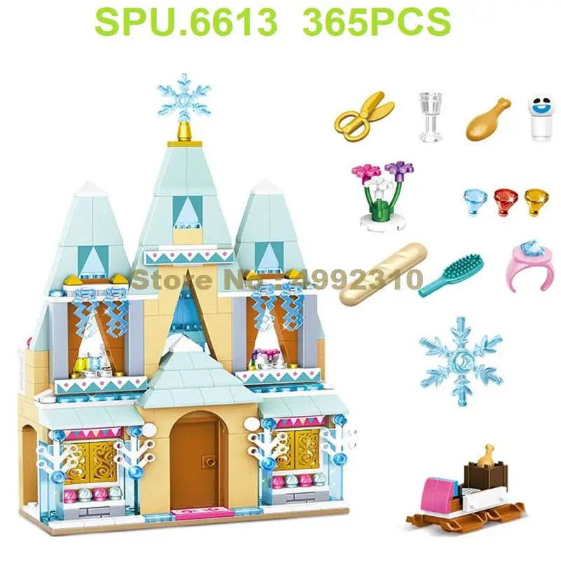 7010 365 шт. Детский конструктор Ледяной снег |