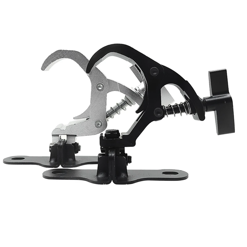 

1Pair Aluminum Stage Light Hook Beam Moving Head Light Truss Clip Safety Load 150KG For DJ Disco Stage Equipment Easy To Use (A)