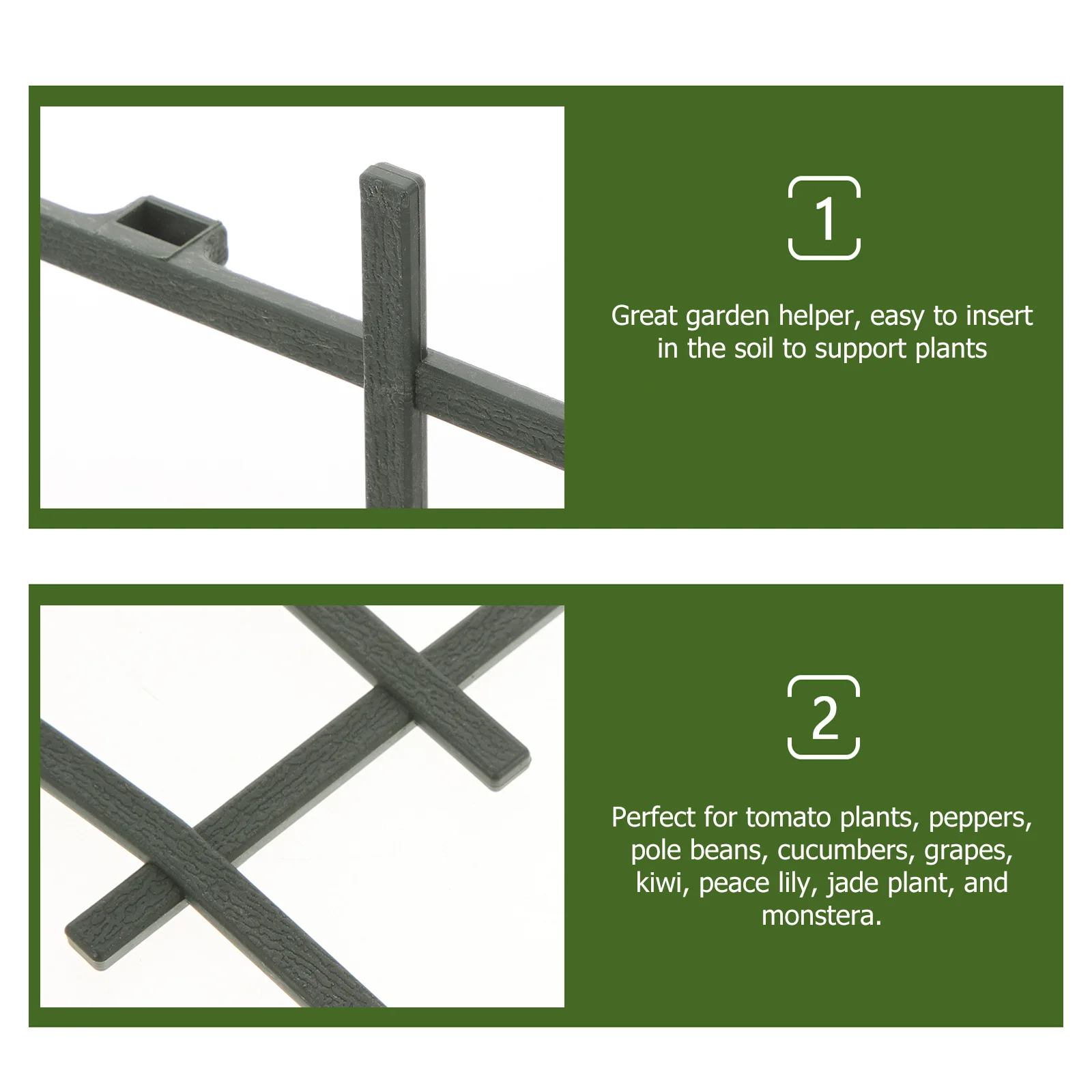 3шт. Т-образная подставка для цветов домашних растений. Перлитовая стойка