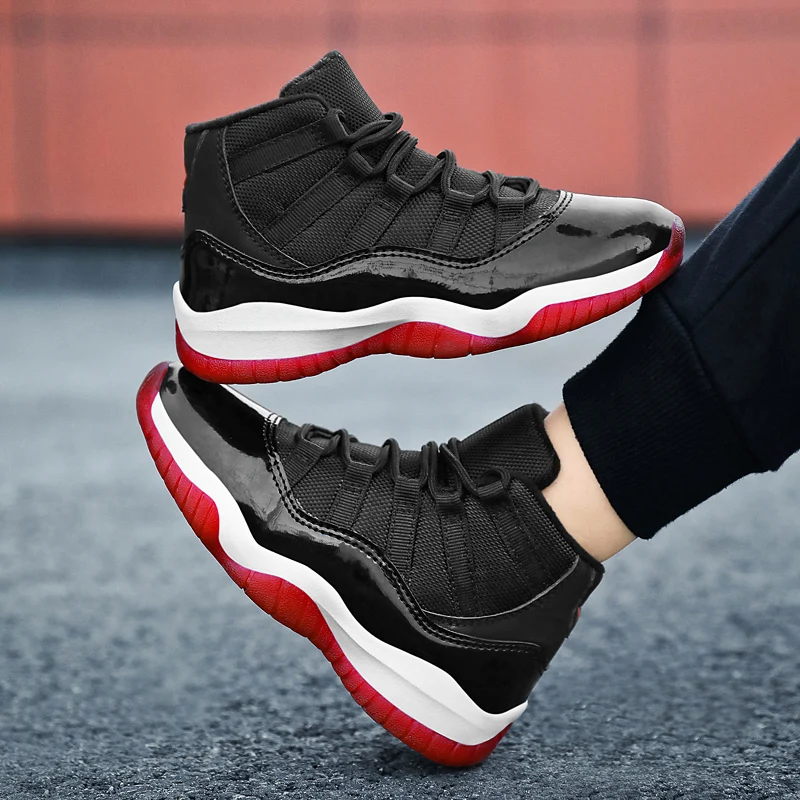 

Kids Sports Shoes Air Mesh Boys Girls Casual Sneakers Simple Non-slip Children Running Shoes Lace-up Glossy Breatheable Leather