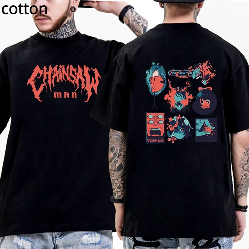 

Chainsaw Man T-Shirt Anime Tee Shirts