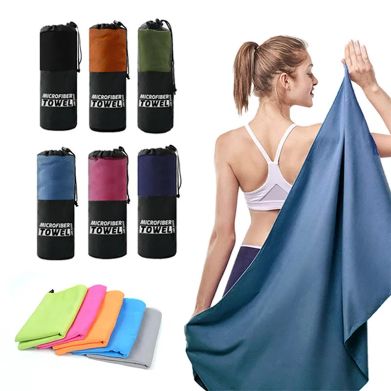Microfiber Towels for Sport Fast Drying Super Absorbent Camping towel Ultra Soft Lightweight Gym Swimming Yoga Beach Towel