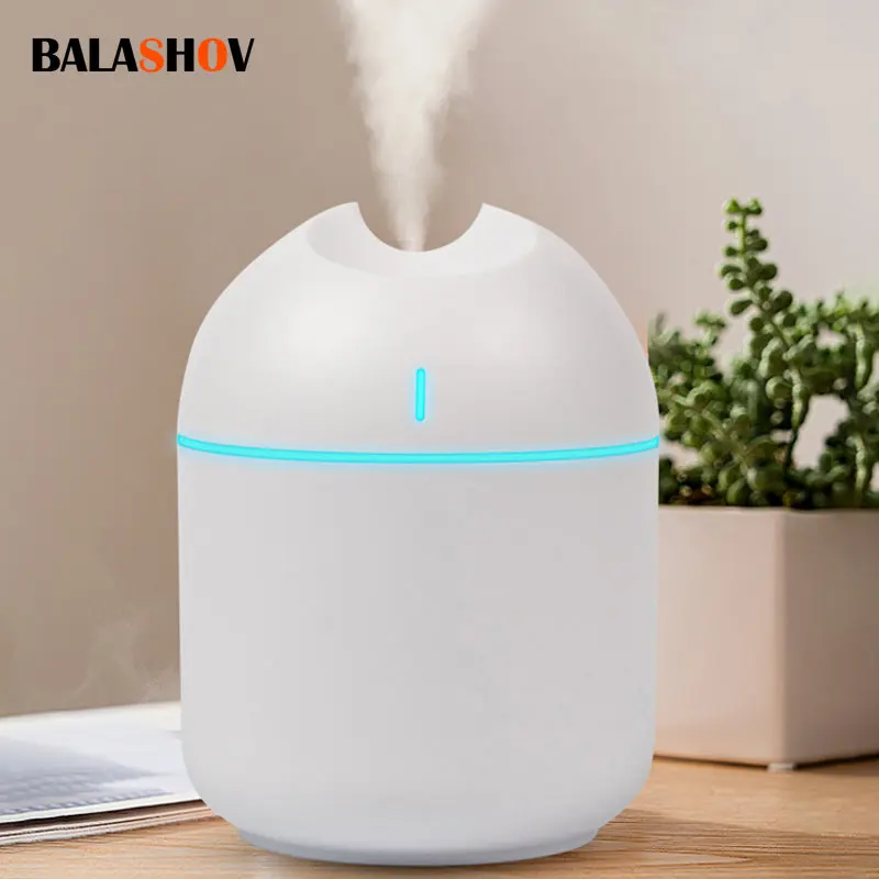 Humidifier Ultrasonic Essential Oil Diffuser USB Electric Humidifiers Air Purifier LED Lamp Humididicator Mist Maker Car Home