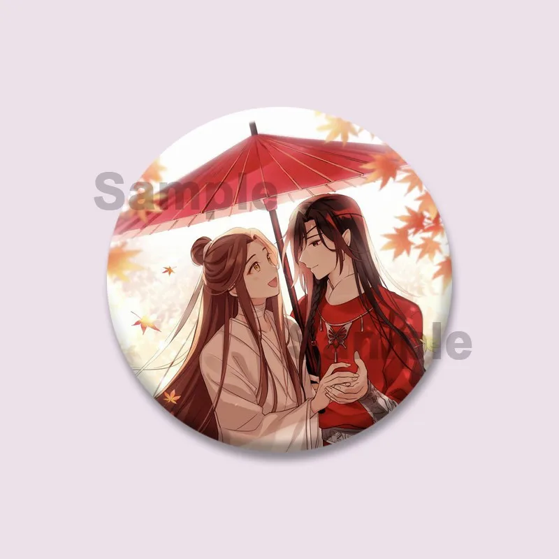

Hua Cheng Xie Lian, значок с мультяшной фигуркой, аниме, периферийные устройства, небесное официальное благословение, брошь, булавки для рюкзака, рубашки, ювелирные изделия, подарки