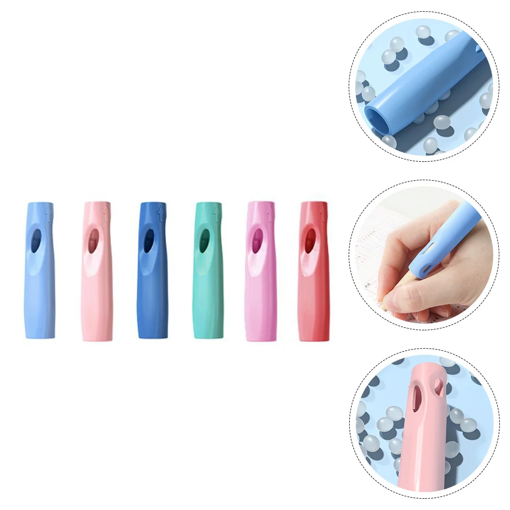 

Lengthener Extender School Portable Supplies Stationery Silicone Grip Holder Rod Extension Writing Aid Tool Students Student