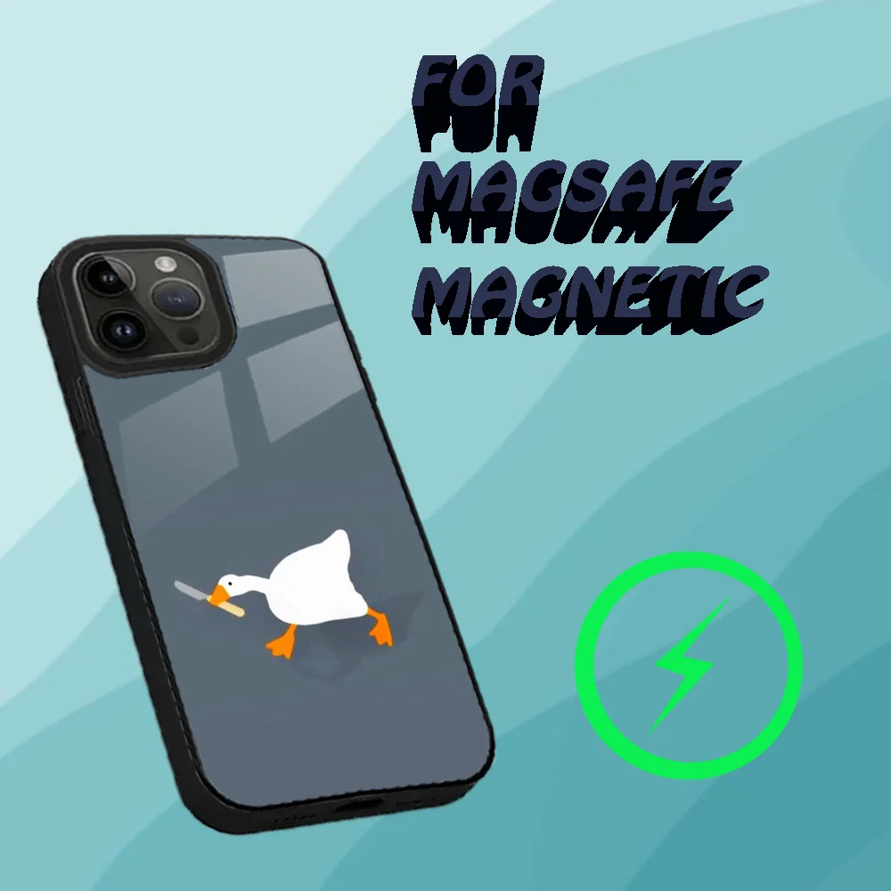 U-образный игровой чехол для телефона G-Goose iPhone 16 15 14 13 12 11 Plus Pro Max Mini Magsafe магнитная