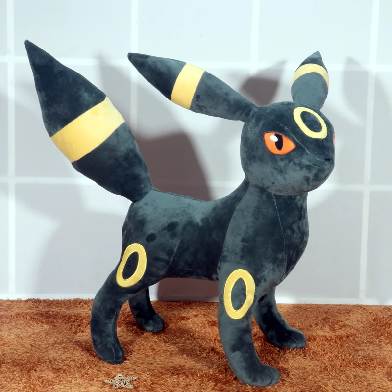 60 см Pokemon Umbreon большая плюшевая игрушка-подушка орнамент для взрослых и детей