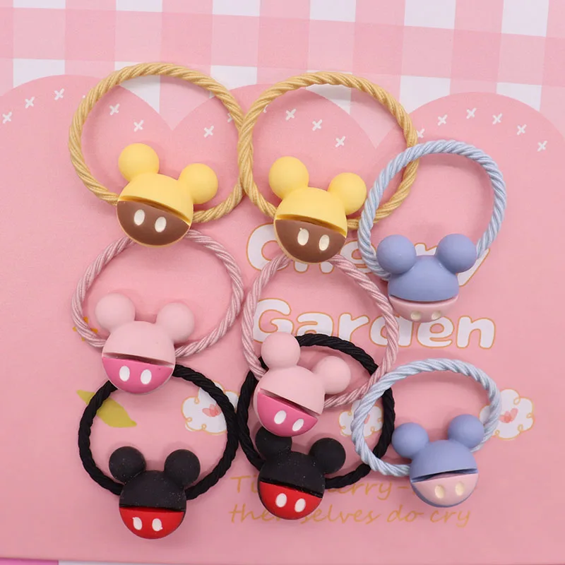 8 шт. Детские резинки для волос с мультяшными героями |