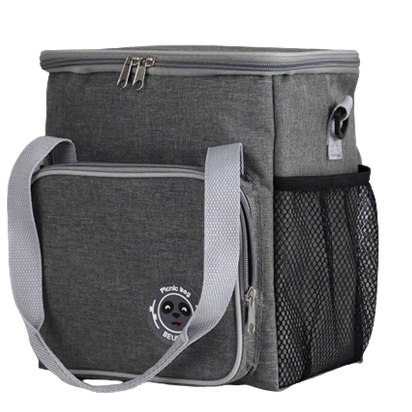 

Lunch Bag For Men Work Lunch Cooler Bag Aluminum Foil Thickened Insulation Bag Portable Lunch Large Capacity Mommy Bag Ice Bag