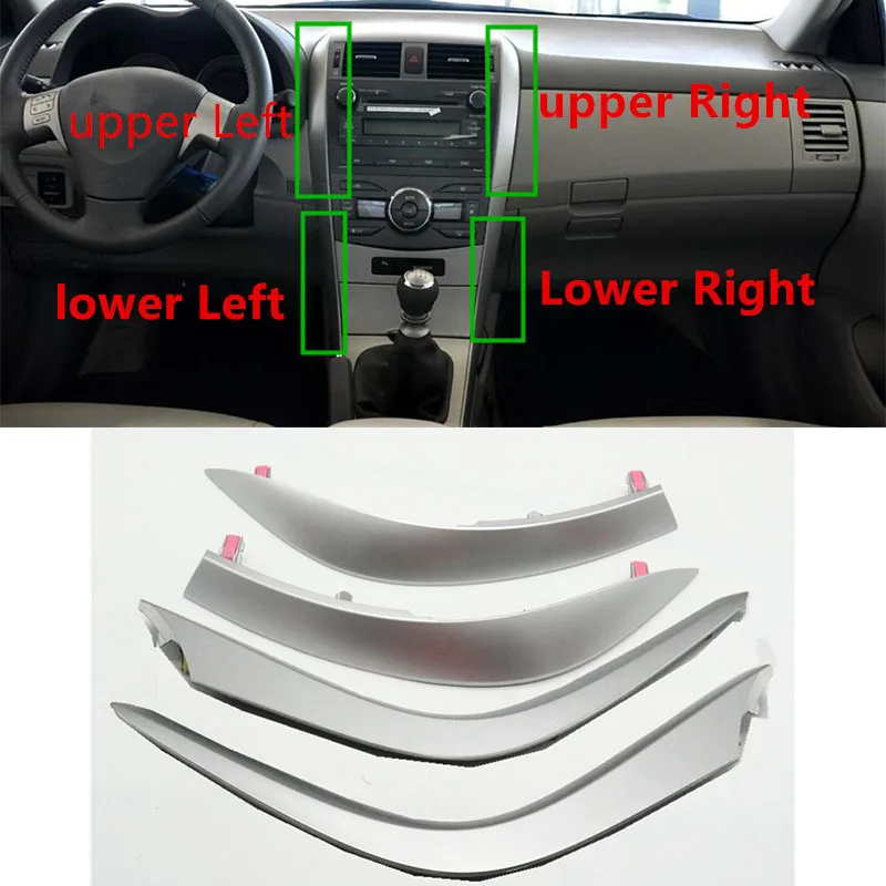 

Для Toyota Corolla 2009 2010 2011 2012 2013 автомобильный оригинальный кондиционерный воздуховод Крышка для вентиляционного отверстия рамка отделочная пол...