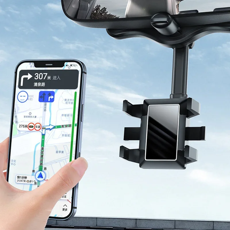 1 шт. автомобильное зеркало заднего вида держатель для мобильного телефона AR