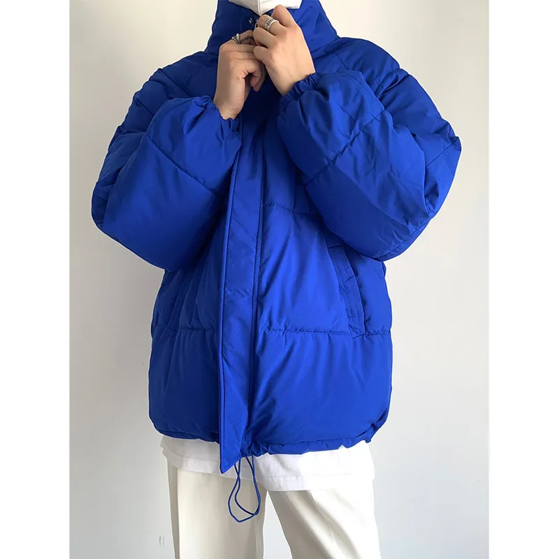 Winter Jacket Men Warm Fashion 5 Colors Casual Thickened Down Jacket Men Korean Loose Short Coat Mens Parker Clothes S-2XL