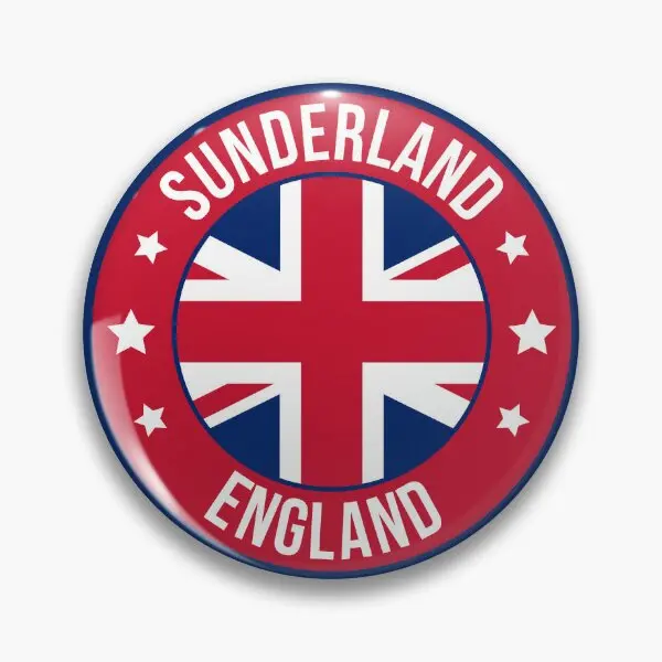 Sunderland Мягкая кнопка модный металлический значок креативная булавка для лацкана