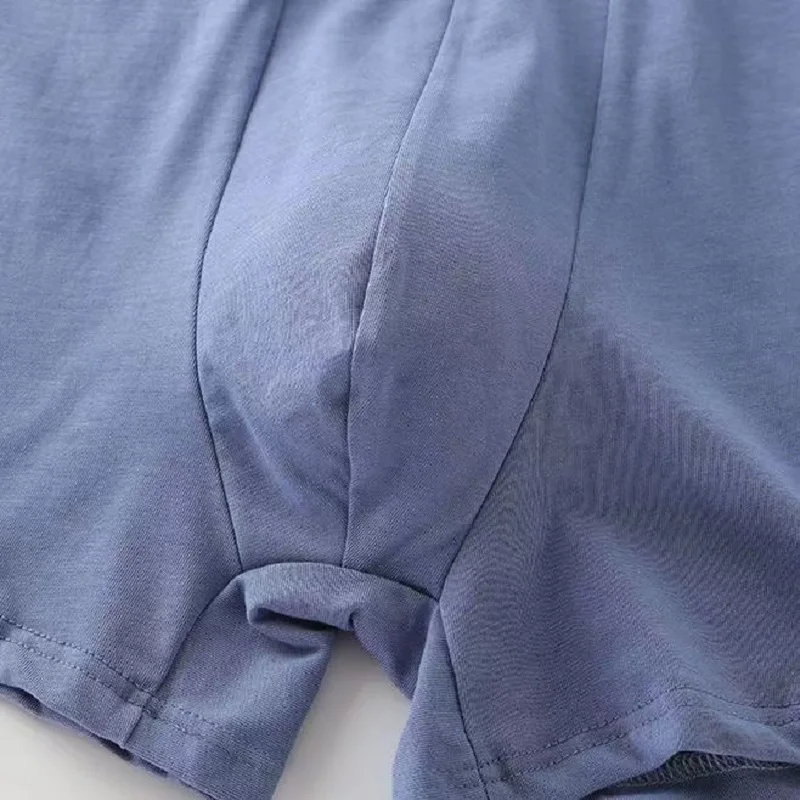 5pcs/Lot Men's Underwear Pure Cotton Boxer Shorts Large Size Loose Cotton Men's Underwear Big Boxers 5XL 6XL Plus