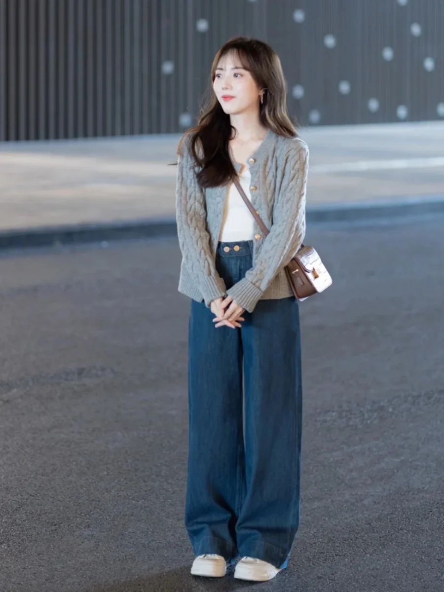 Европейские товары красивый модный комплект для женщин ранняя осень изящный