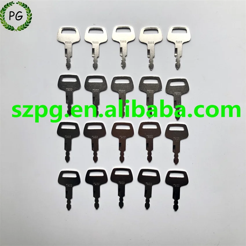 

20PCS T800 Key 26322-42311 For TCM Heavy Equipment Loader Wheel Loader