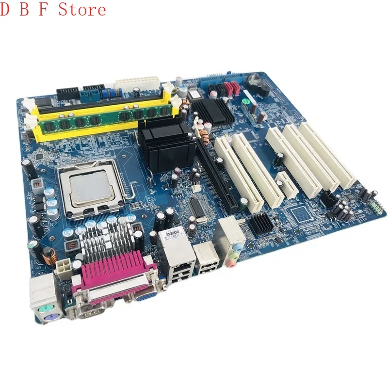 

AIMB-763 AIMB-763VG AIMB-763VG-00A1E For Advantech Industrial Motherboard DDR2 775 Single Network Port