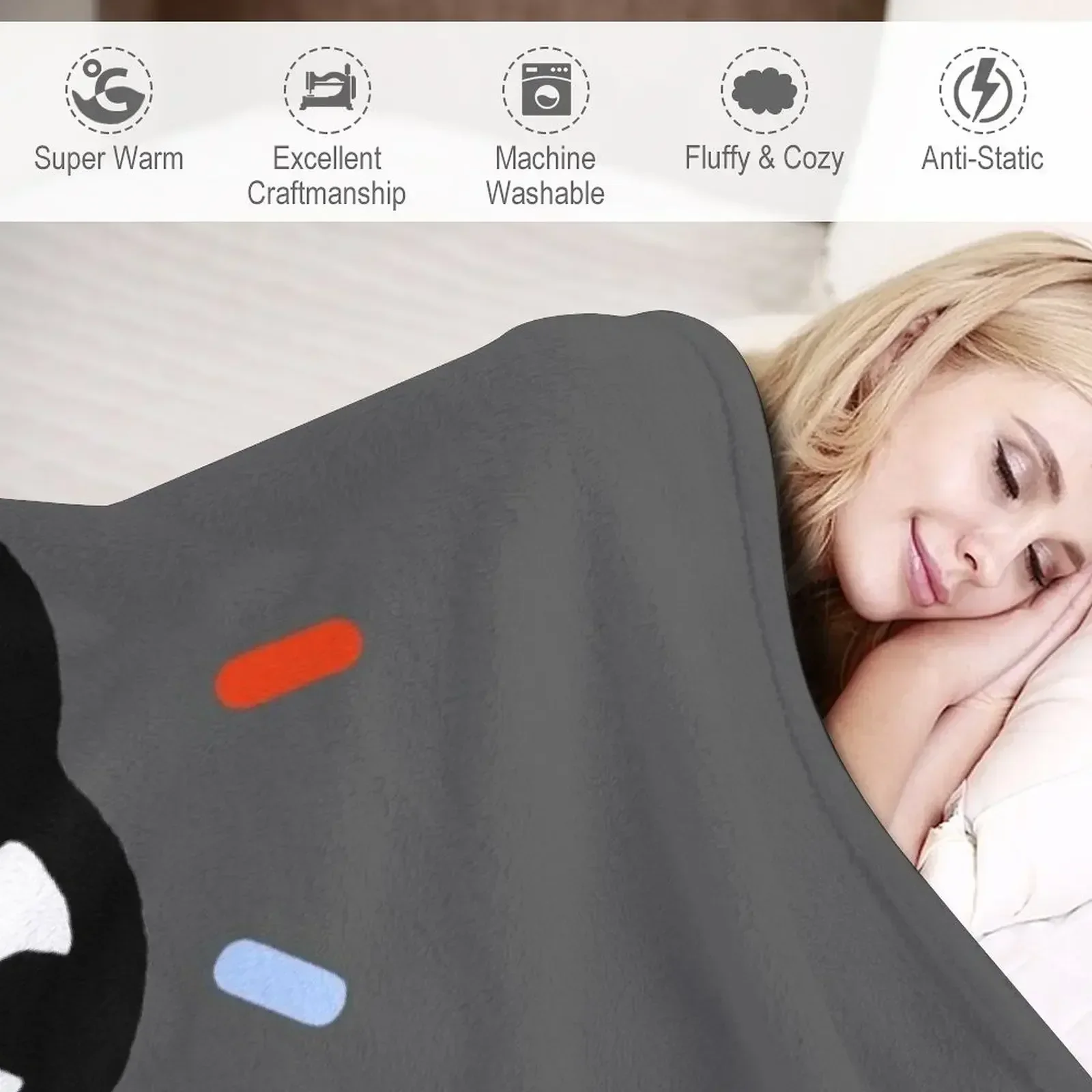 Новое одеяло для концертов Bigflo Et Oli термобелье путешествий мягкие клетчатые