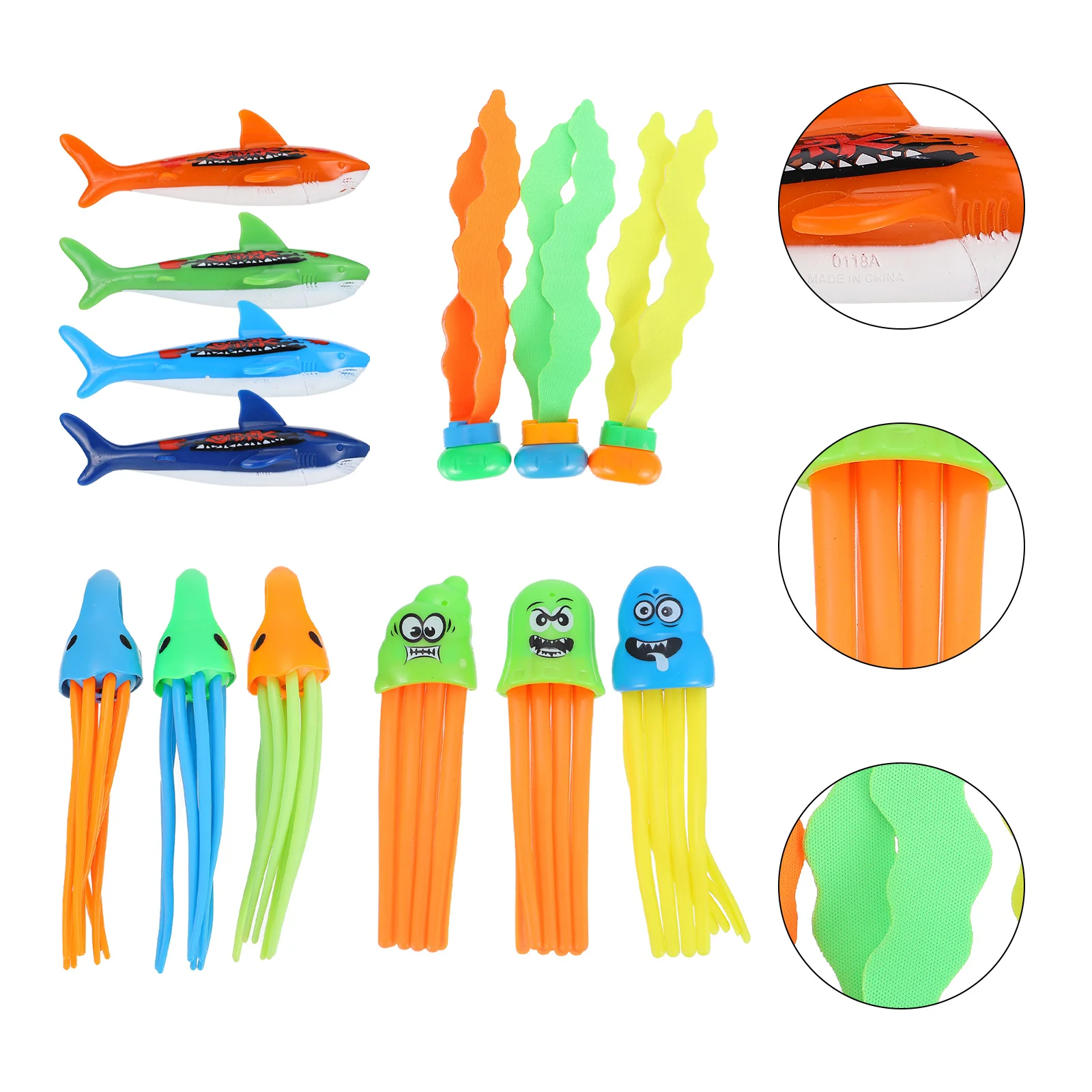 1 Set Child Swimming Toy Summer Pool Toy Toddler Swimming Toy Summer Diving Toys Plastic Diving Toy Underwater