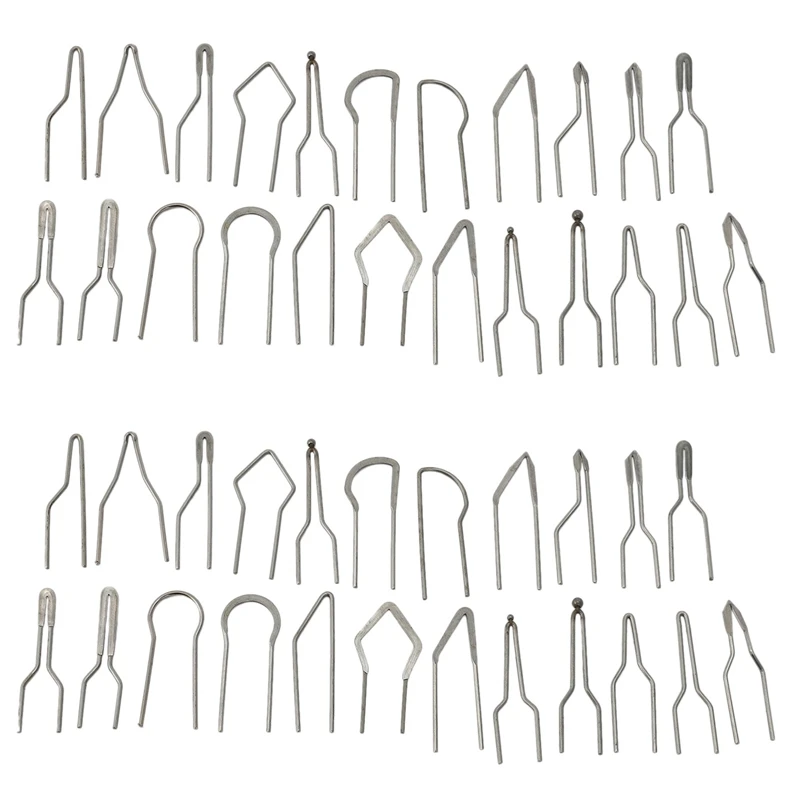 

46Pcs Metal High Impedance Accessories Wood Burning Portable Heating Wire Replacement Carving Mini Pyrographic Tip Kit