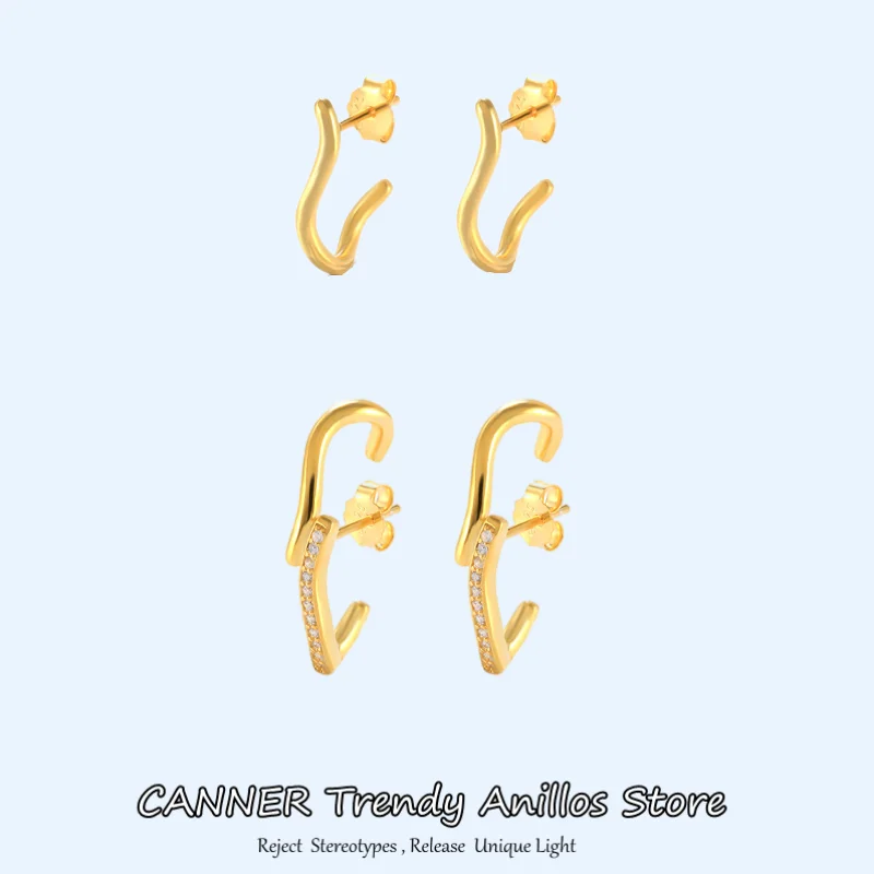 

Женские серьги-гвоздики из серебра 925 пробы в форме буквы с