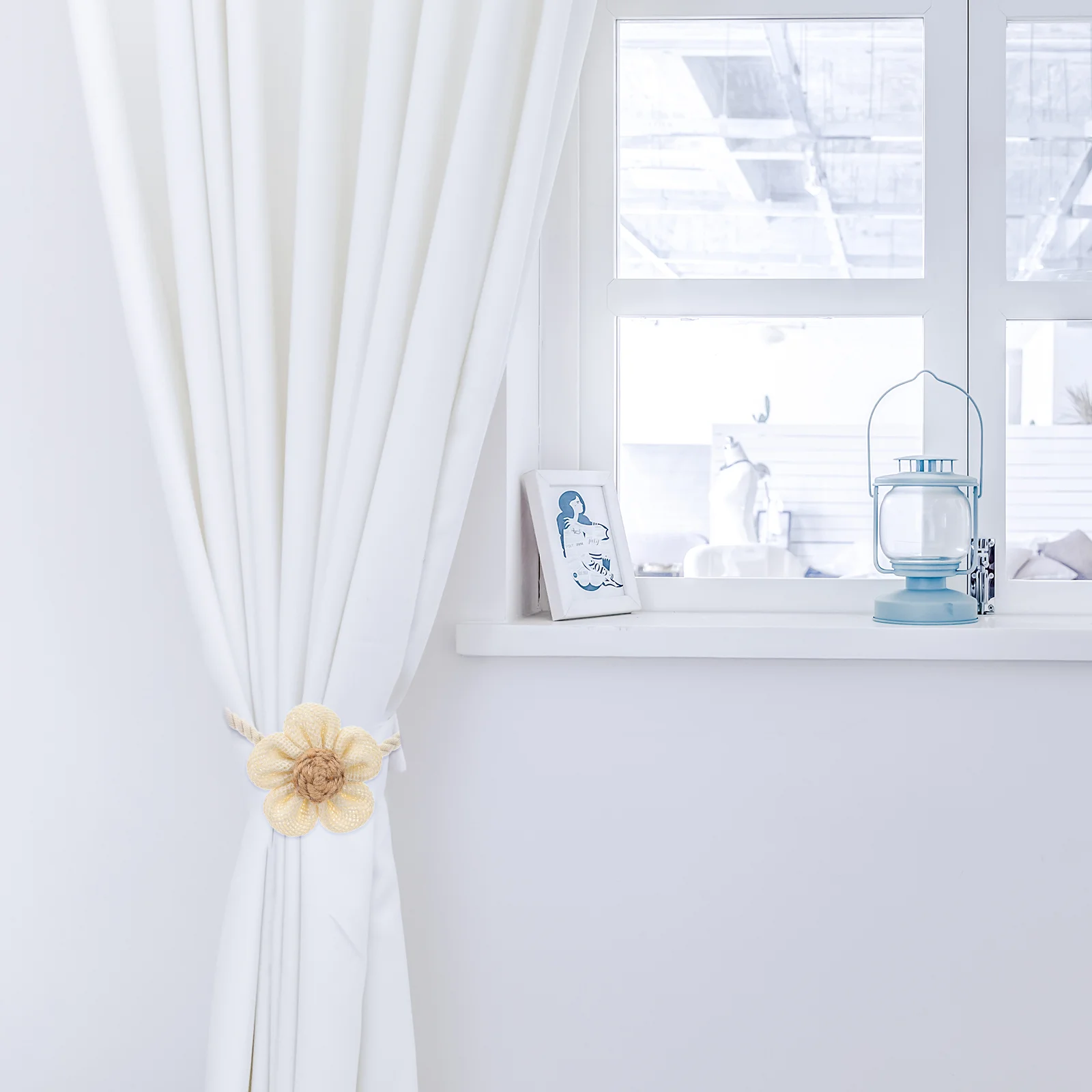 

Curtain Drapes Strapping Holders Hooks Magnetic Buckle Rope Tiebacks Decorative Curtains Holdback
