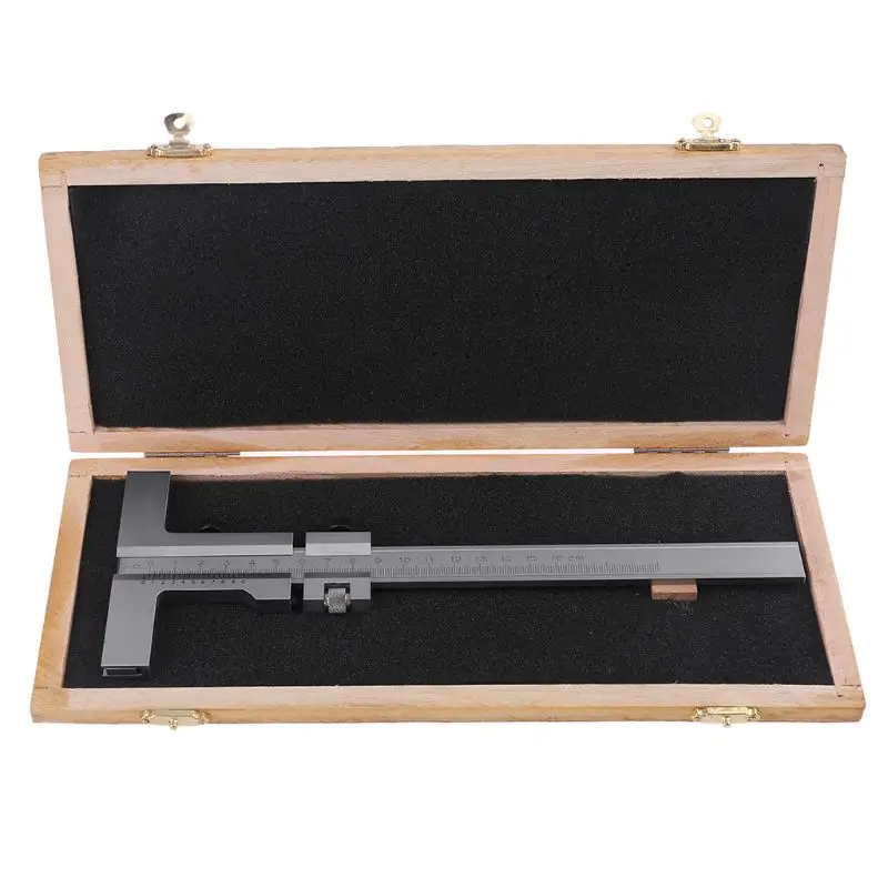 

Vernier Caliper, T-Type Vernier Caliper for Precision Measurements Vernier Caliper Micrometer with Fine Adjustment Carbon Steel