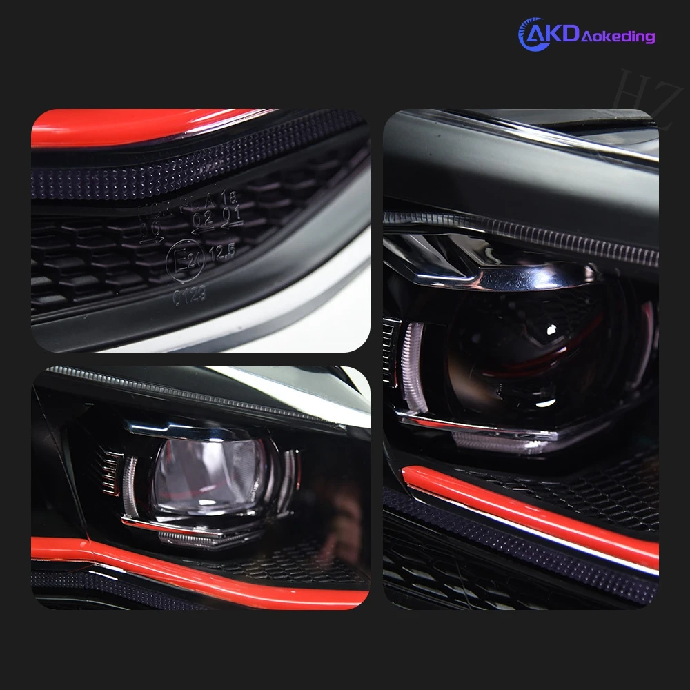 Фара для VW Polo TSI 2011-2018 Автомобильная DRL Hella автомобильные товары Xenon Hid 12V H7 LED Vento GTI