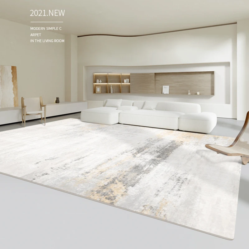 

Light Luxury IG Carpet Home Decoration Large Area Living Room Bedroom Study Cloakroom Thickened Soft Customizable Polyester Rugs