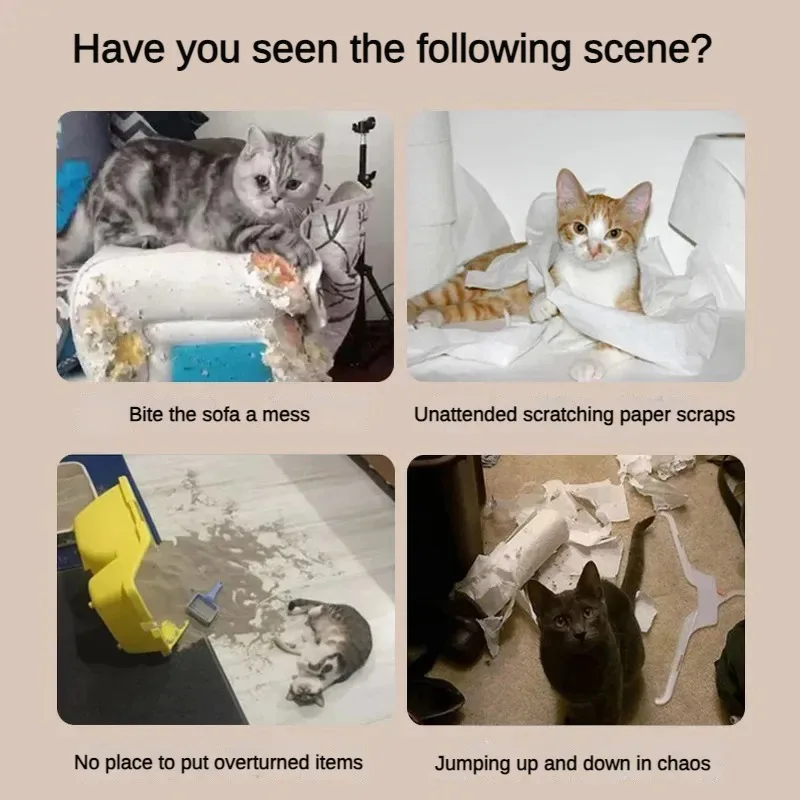 Шкаф для кошек из массива дерева домашняя большая клетка домашних животных