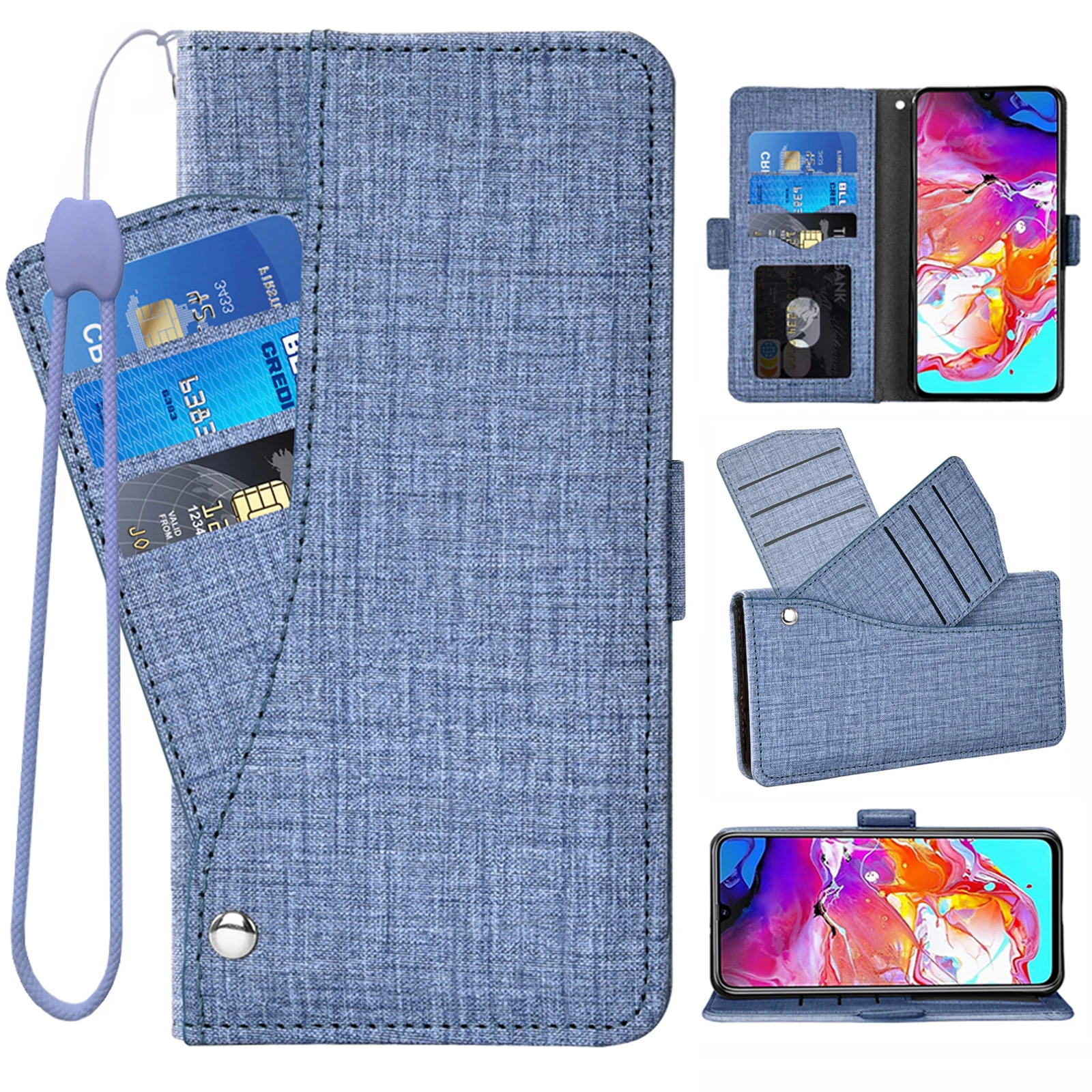 

Magnetic Leather Flip Wallet Case For Samsung Galaxy S8 Plus S 8 S8plus 8s SM G950F G950FD Card Holder Shockproof Phone Cover