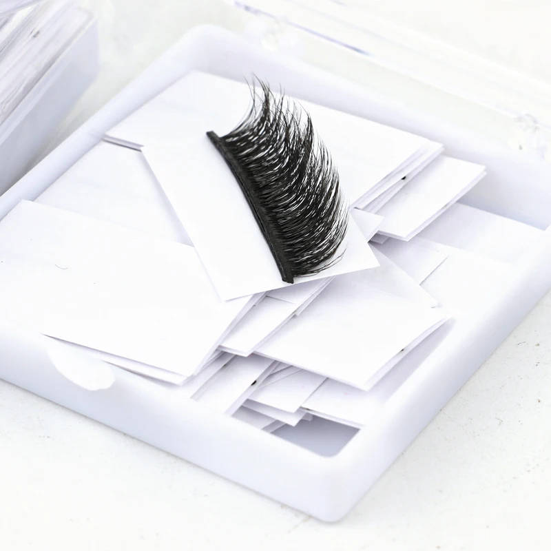 

2/5/10/50Pcs Reusable Self-Adhesive Glue-Free Eyelash Glue Strip False Eyelashes Make Up Tools No Glue eyelashes Hypoallergenic