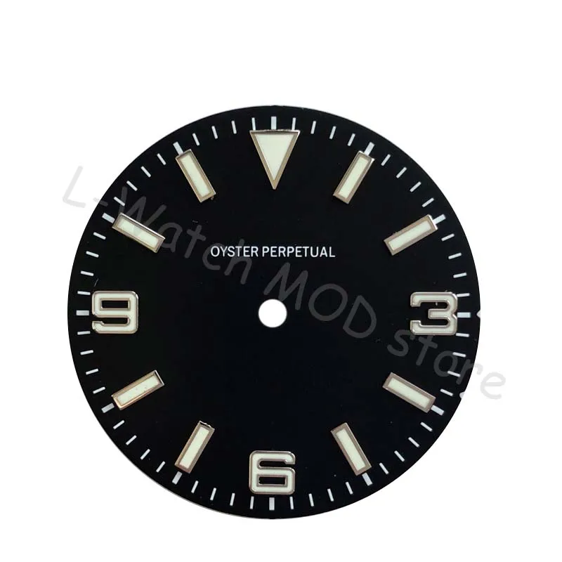 

Seik.. 369 dial Dial with s logo super C3 lume 28.5mm fit NH35 movement and dial no data
