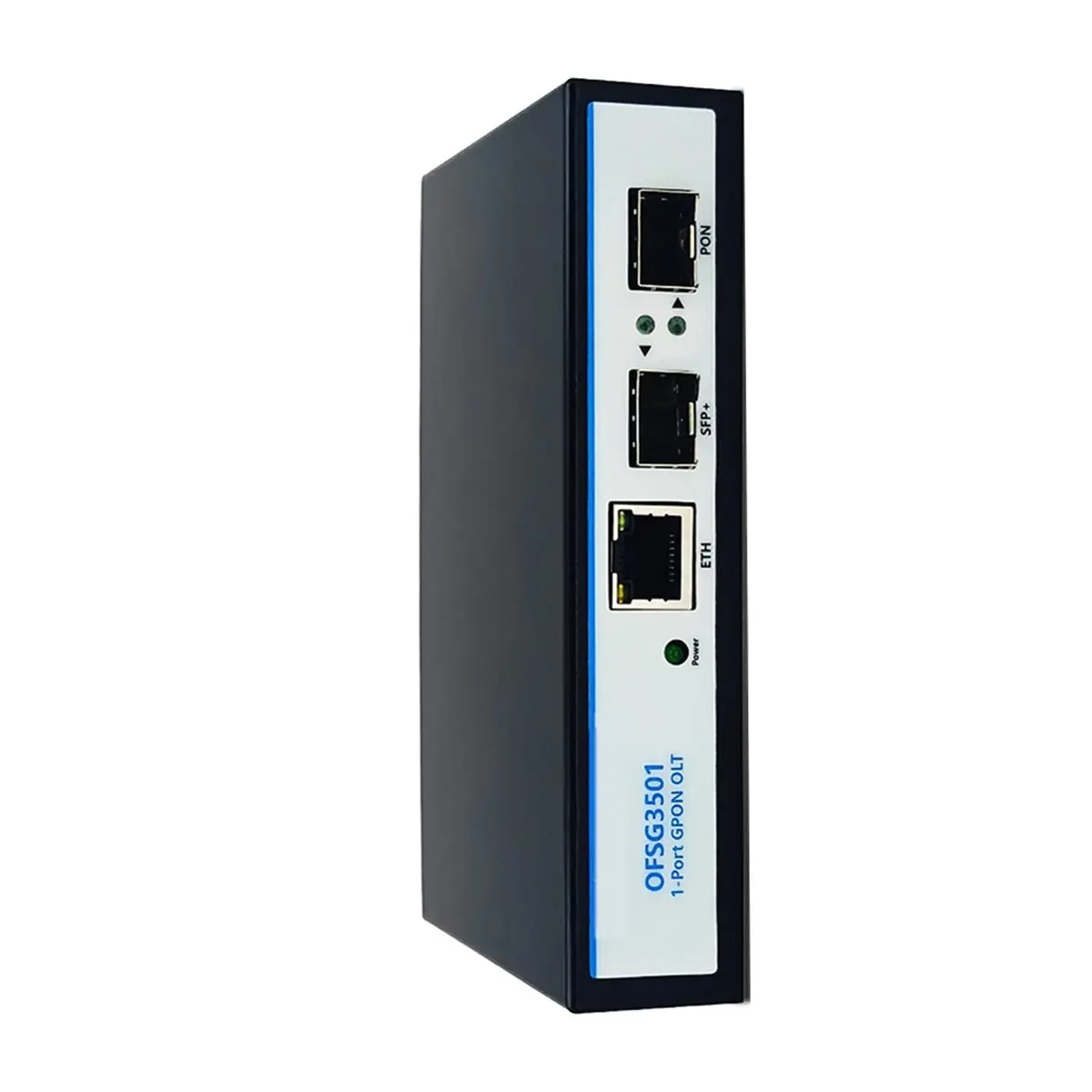 Фото Новинка 2026: Мини GPON OLT с 1 портом PON, VLAN, 10G, 1 портом Uplink, 12В 2А DC, поддержка 128 ONU, PoE-питание, 9 дБ №3
