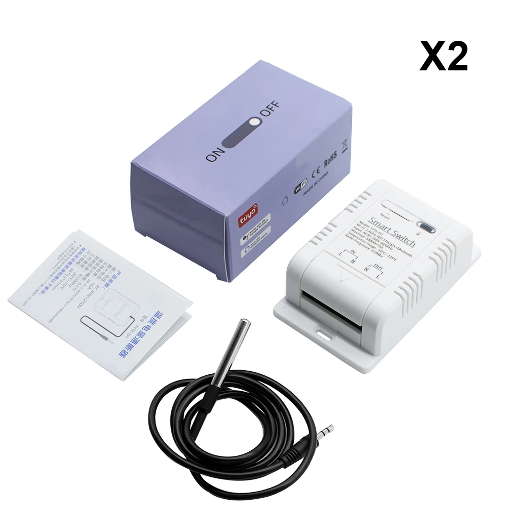 

Tuya Умный датчик температуры с зондом