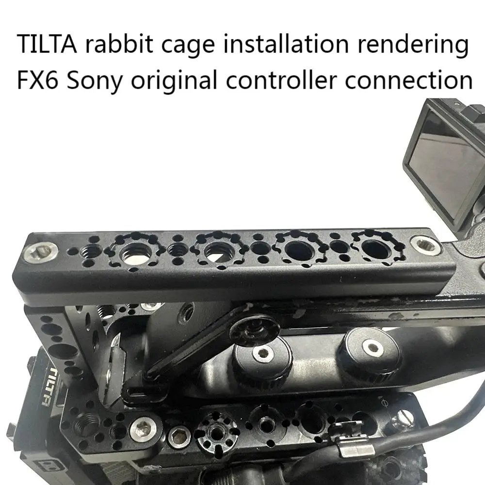 Фото Клетка для камеры Sony FX6 Cage Rig Advanced Kit для Sony FX6 Верхняя ручка с V-образным креплением №4