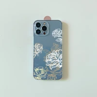 transparent flower phone case for iphone 11 12 13 pro max mini 7 8 6 6s plus x xs max xr 5 5s se 2020 soft tpu cover funda coque