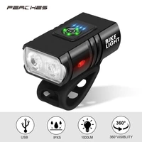 1000 lumen bike light 6mode cycling headlight usb rechargeable t6 led fishing torch aluminum alloy bicycle headlight accessories