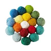 5pc wool ball 4 strands hand woven milk cotton combed cotton diy medium and fine hand made wool ball woven scarf cotton hat