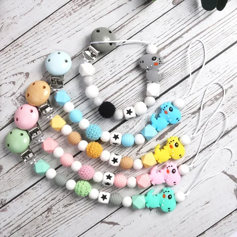 Детские цепочки для соски ручной работы зажимы-держатели сосков зажимы