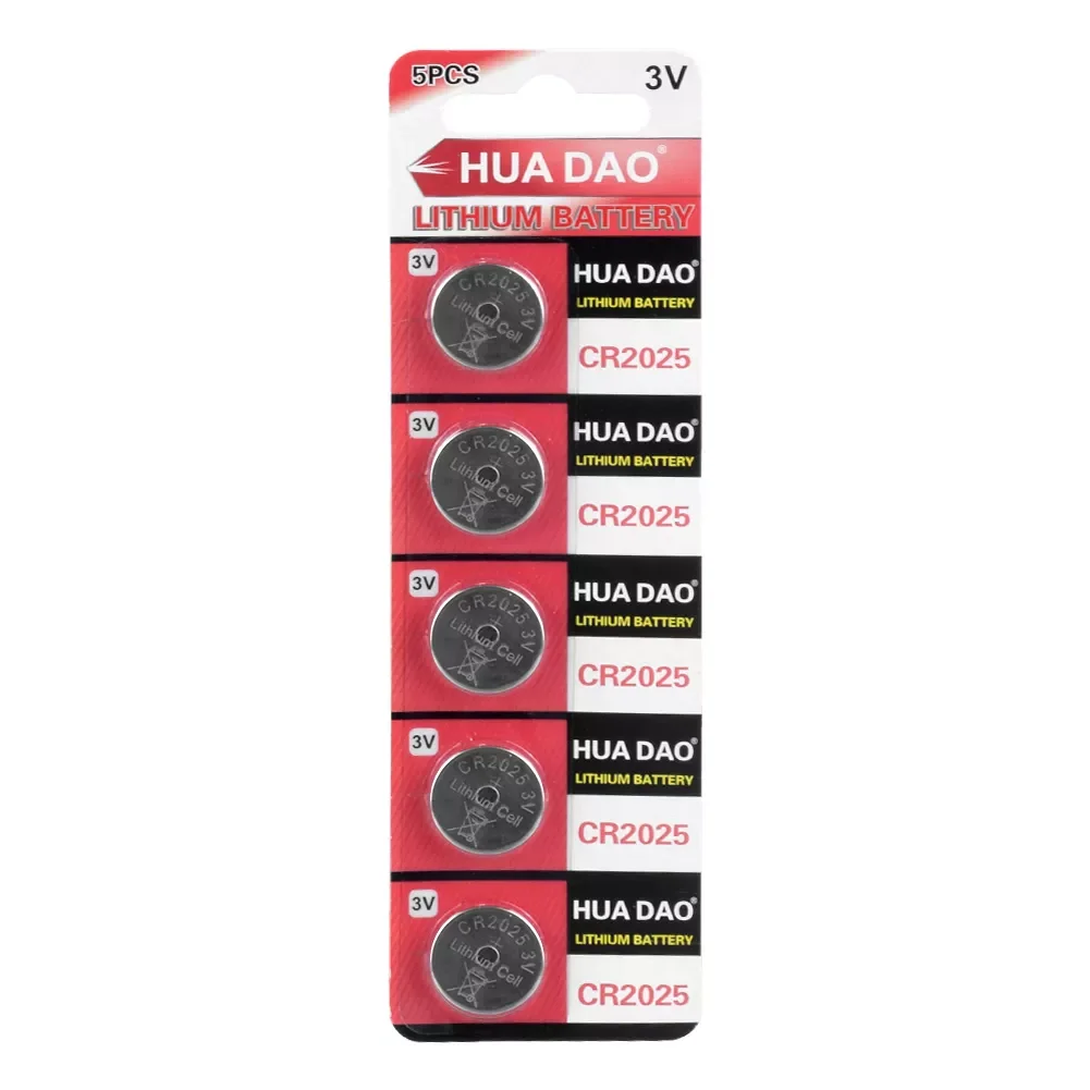 

CR2025 5pcs/pack Button Batteries DL2025 BR2025 KCR2025 Cell Coin Lithium Battery 3V CR 2025 For Watch Electronic Toy Remote